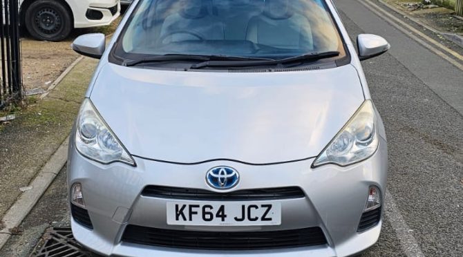 Toyota Aqua or Prius C 1.5 Petrol Automatic Hybrid 2014